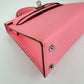 Hermès エルメス Mini kelly ミニケリー Stamp-K K刻印  Epsom エプソン Rose confetti  ローズコンフェッティ PHW シルバー金具