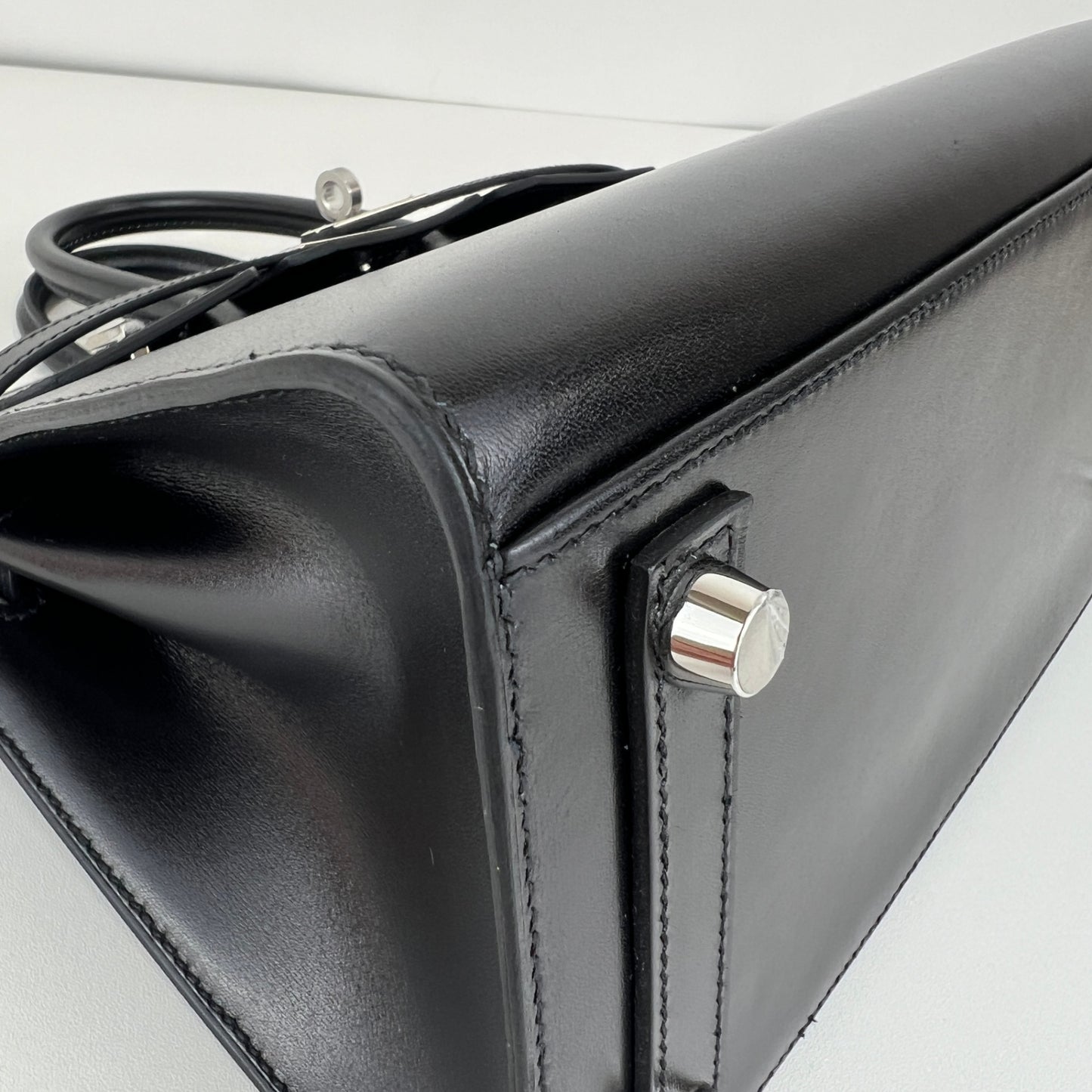 Birkin25 バーキン25 Black ブラック Stamp-K K刻印 Box calf ボックスカーフ