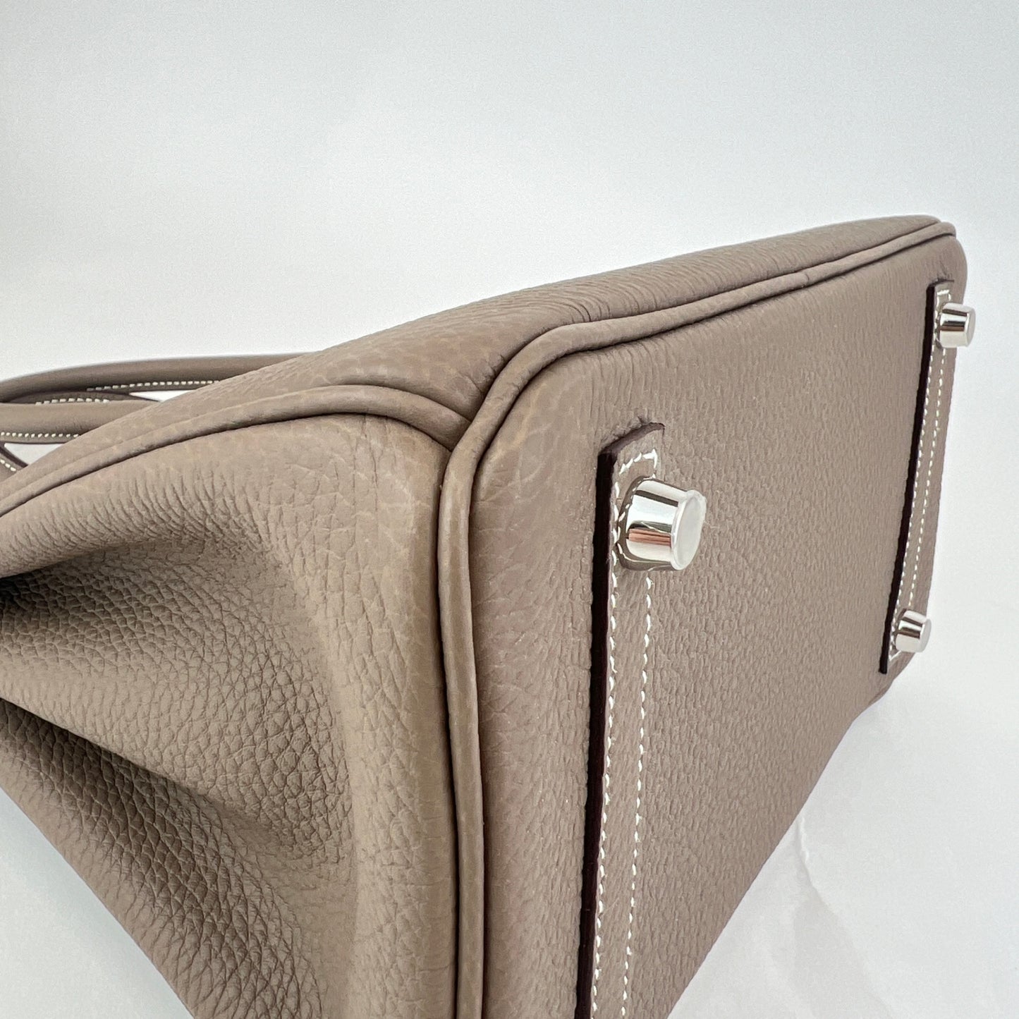 Birkin25 バーキン25 Etoupe エトープ Togo トゴ PHW シルバー金具 Stamp-K K刻印