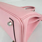 Birkin25 バーキン25 Rose sakura ローズサクラ PHW SV金具 Stamp-D D刻印