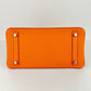 Birkin30 バーキン30 Orange オレンジ  PHW シルバー金具 Togo トゴ Stamp-W W刻印