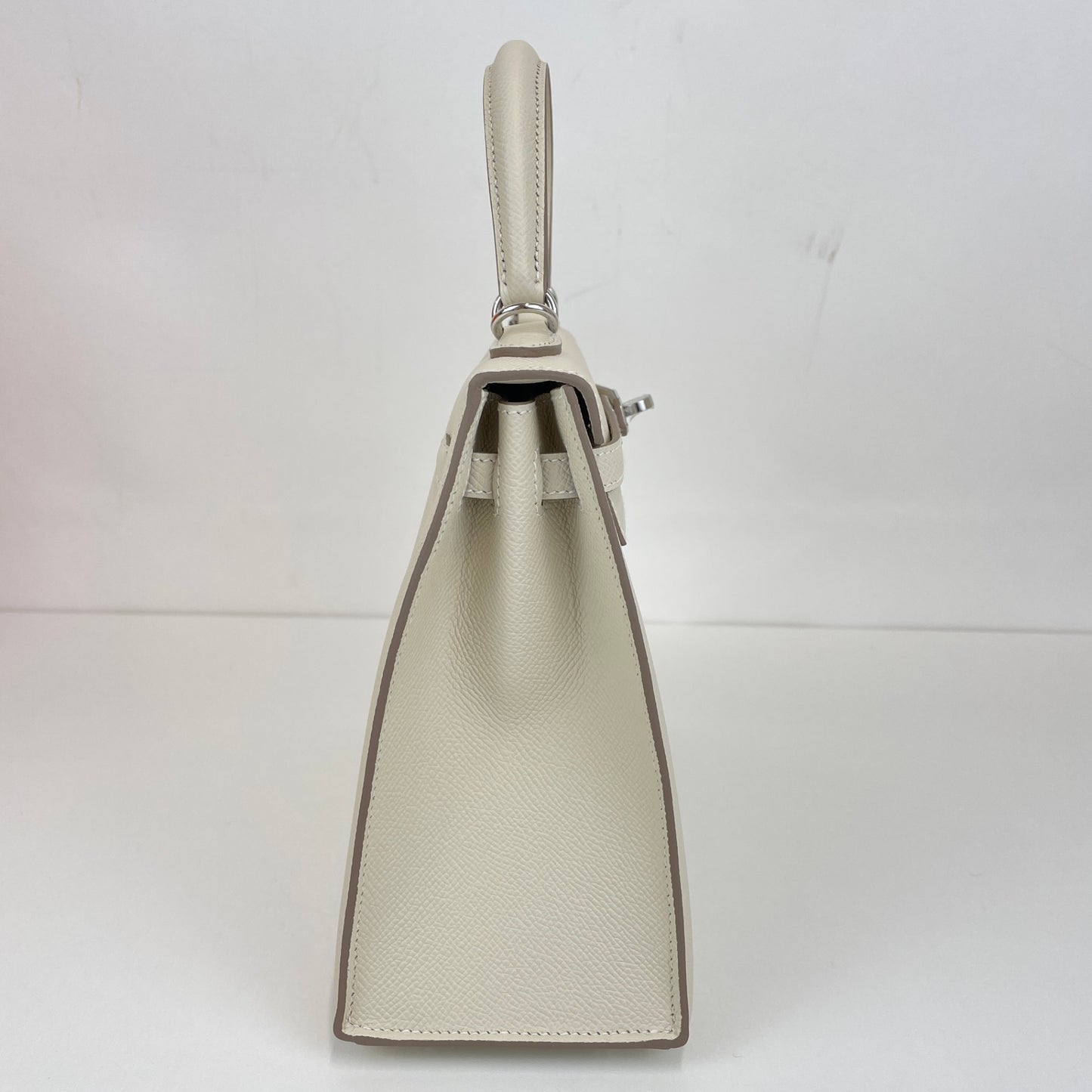 Kelly25 ケリー25 Craie クレ Epsom エプソン PHW シルバー金具 Stamp-W W刻印