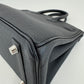 Birkin25 バーキン25 Black ブラック PHW シルバー金具 Stamp-K K刻印 Togo トゴ