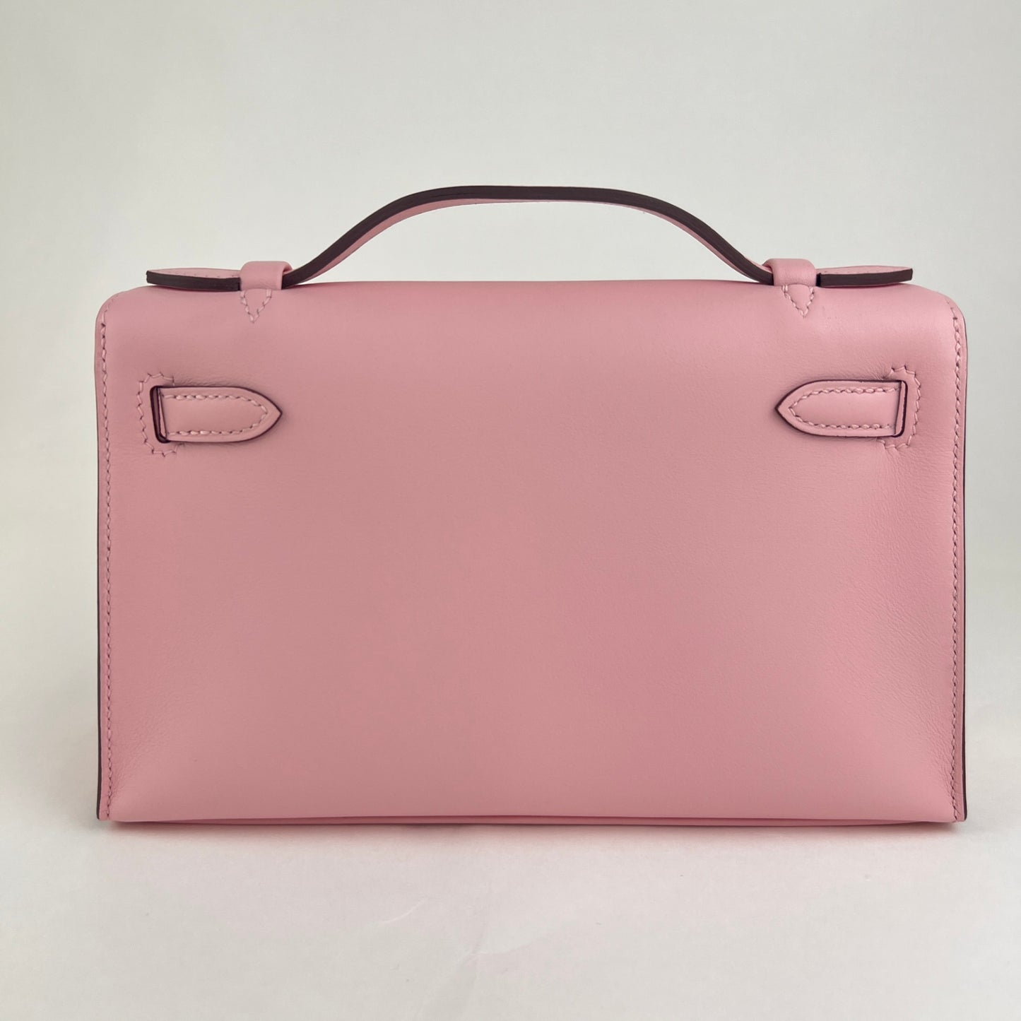 Pochette kelly ポシェットケリー Rose sakura ローズサクラ Swift スイフト PHW シルバー金具 Stamp-K K刻印