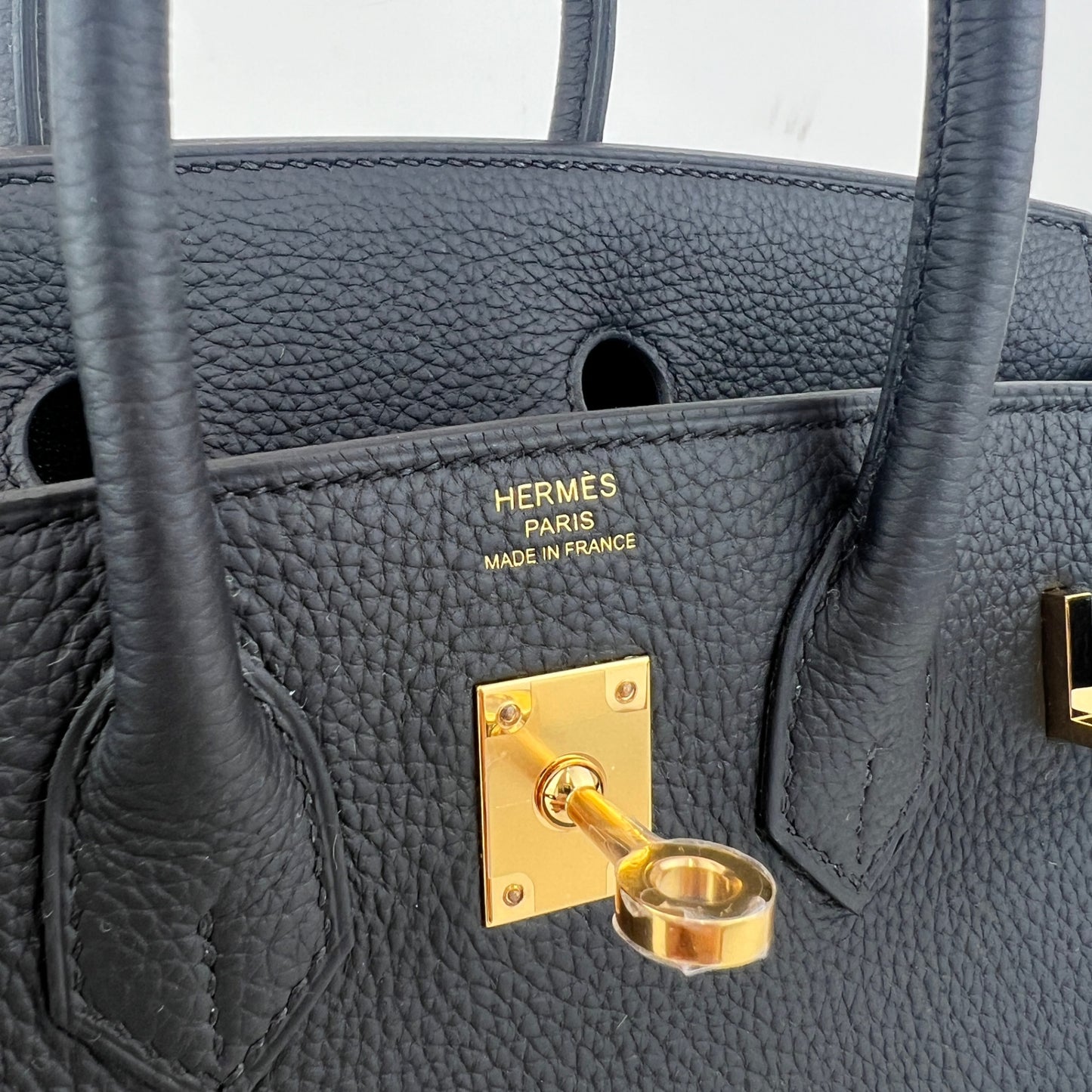 Birkin25 バーキン25 Black ブラック Togo トゴ GHW ゴールド金具 Stamp-K K刻印