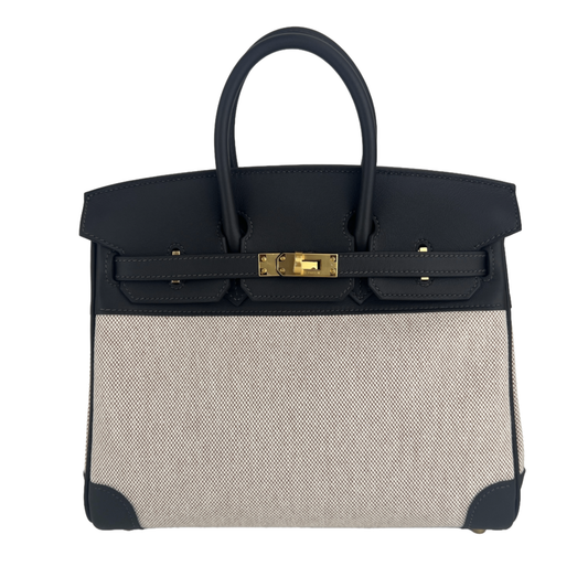 Birkin25  バーキン25 Bai brun べブラン  GHW ゴールド金具 Toile H トワルアッシュ Stamp-K K刻印