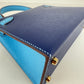 Mini kelly Special order ミニケリー スペシャルオーダー Blue navy/Celeste ブルーネイビー/セレステ PMBHW シャンパンゴールド金具 Stamp-K K刻印