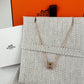 Pendant Mini pop H ミニポップH Marron grace マロングラッセ Rose gold plated ローズゴールドプレーテッド
