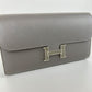 Constance to go コンスタンストゥーゴー Gris meyer グリメイヤー Epsom エプソン PHW/crocodile シルバー金具/リザード Stamp-U U刻印