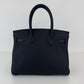 Birkin30 バーキン30 Stamp-K K刻印 Togo トゴ Black ブラック PHW シルバー金具