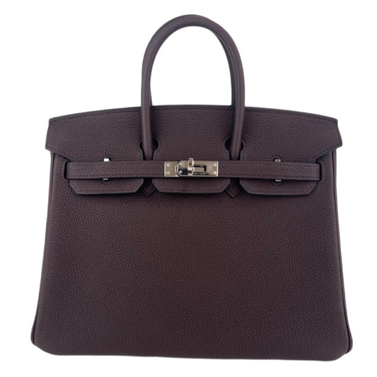 Birkin25 バーキン25 Stamp-B B刻印 Togo トゴ Rouge sellier ルージュセリエ PHW シルバー金具