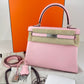 Kelly25 ケリー25 Rose sakura ローズサクラ  PHW シルバー金具 Swift スイフト Stamp-W W刻印