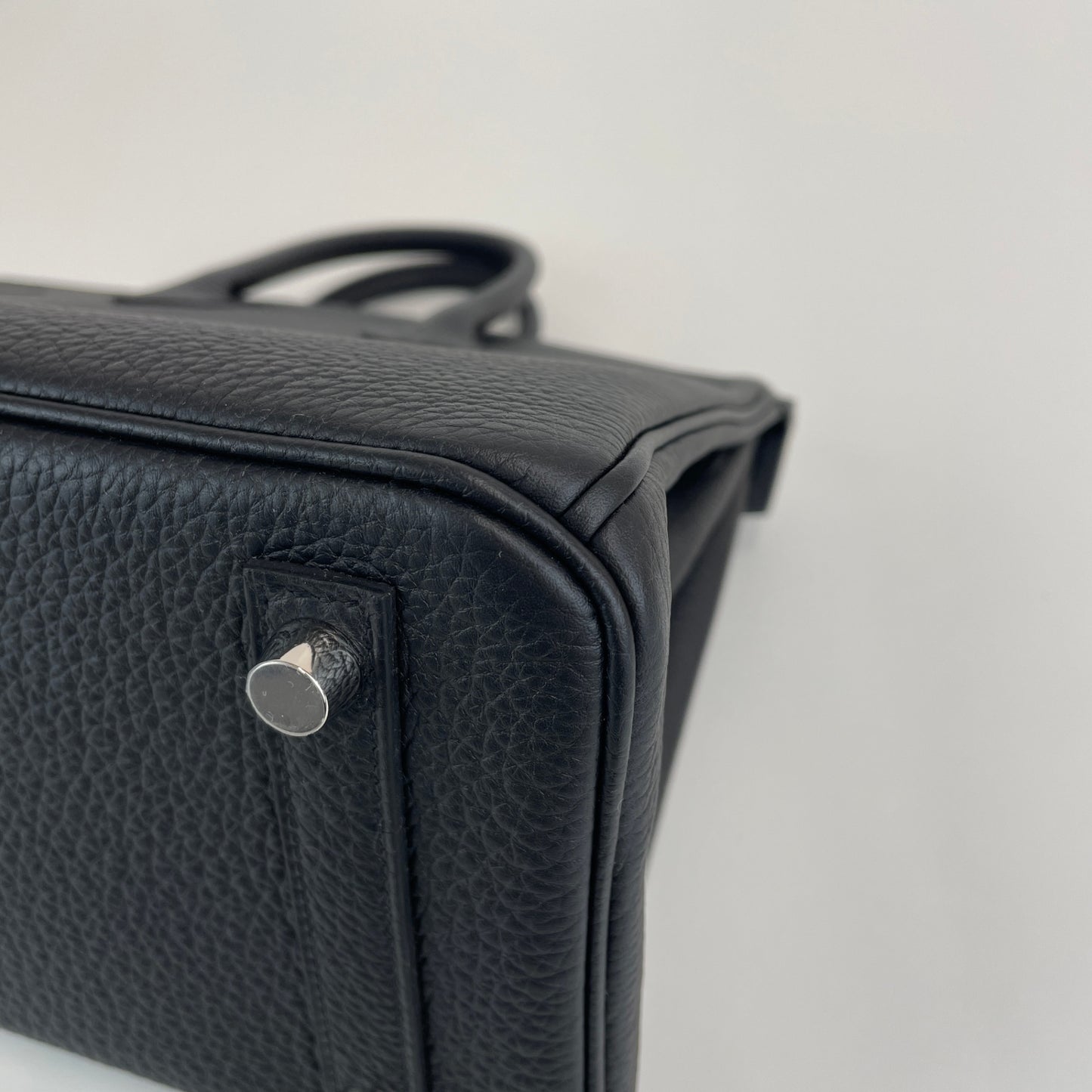 Birkin25 バーキン25 Black ブラック  PHW シルバー金具 Togo トゴ Stamp-K K刻印
