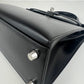 Hermès エルメス Kelly25 sellier ケリー25 セリエ Stamp-W W刻印  Box ボックス Black ブラック PHW シルバー金具