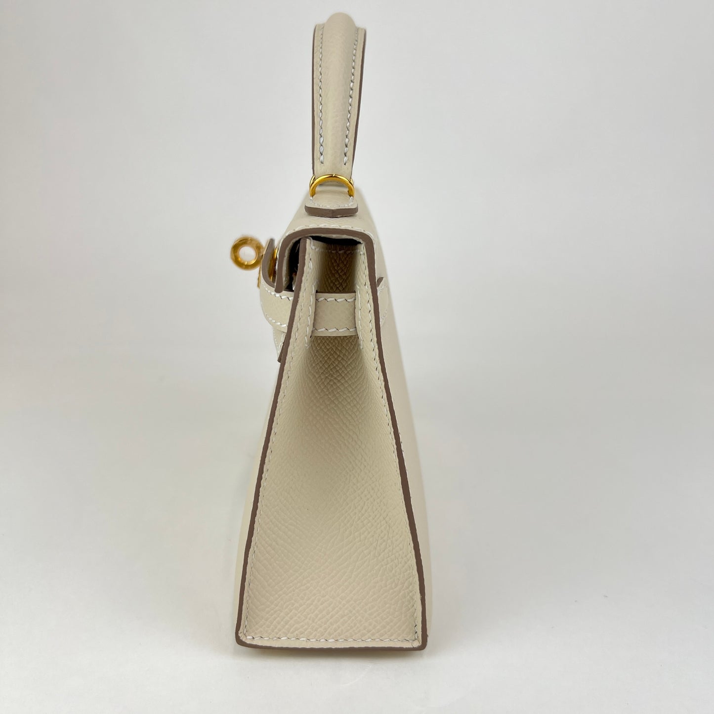 Mini kelly ミニケリー Craie クレ Epsom エプソン GHW ゴールド金具 Stamp-K K刻印