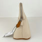 Hermès エルメス Trousse Bolide moyen ボリードポーチ ミディアム 綿100% Natural ナチュラル
