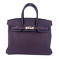 Birkin25 バーキン25 Cassis カシス Togo トゴ PHW シルバー金具 Stamp-U U刻印
