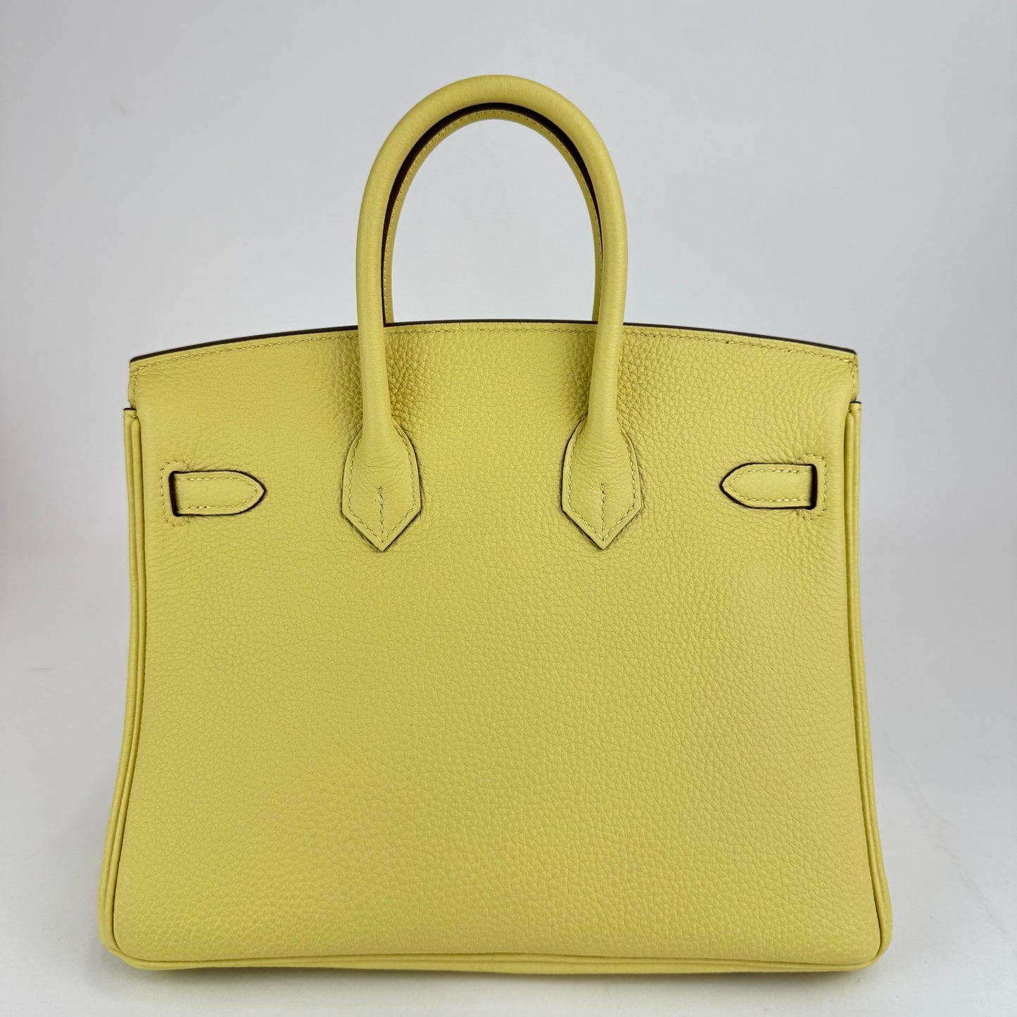 Birkin25 バーキン25 Stamp-B B刻印 Togo トゴ Joune poussin ジョーヌプッサン PHW シルバー金具