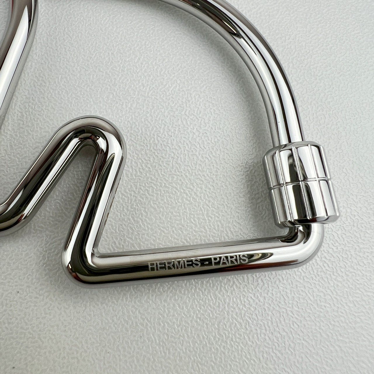 Key holder cheval キーホルダー シュヴァル シルバー　silver　キーリング　ユニセックス