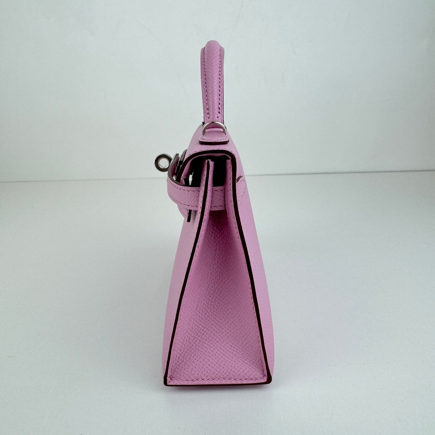Mini kelly ミニケリー　Mauve Sylvestre　PHW シルバー金具 モーヴシルベストル　Stamp-Z Z刻