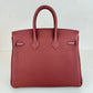 Birkin25 バーキン25 Rouge H ルージュアッシュ Togo トゴ GHW ゴールド金具 Stamp-K K刻印