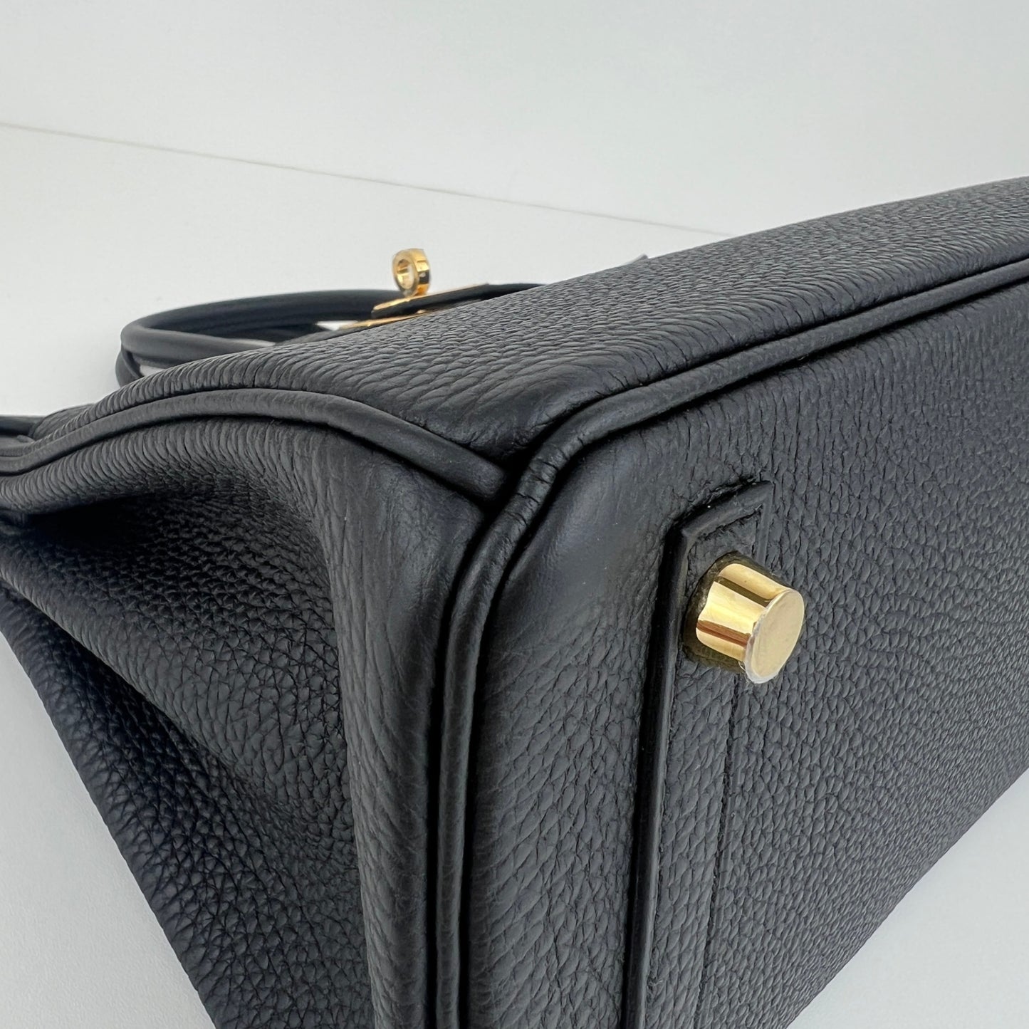 Birkin25 バーキン25 ブラック　GHW ゴールド金具　Stamp-K K刻