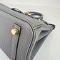 Birkin25 バーキン25 Gris meyer グリメイヤー U刻 GHW ゴールド金具