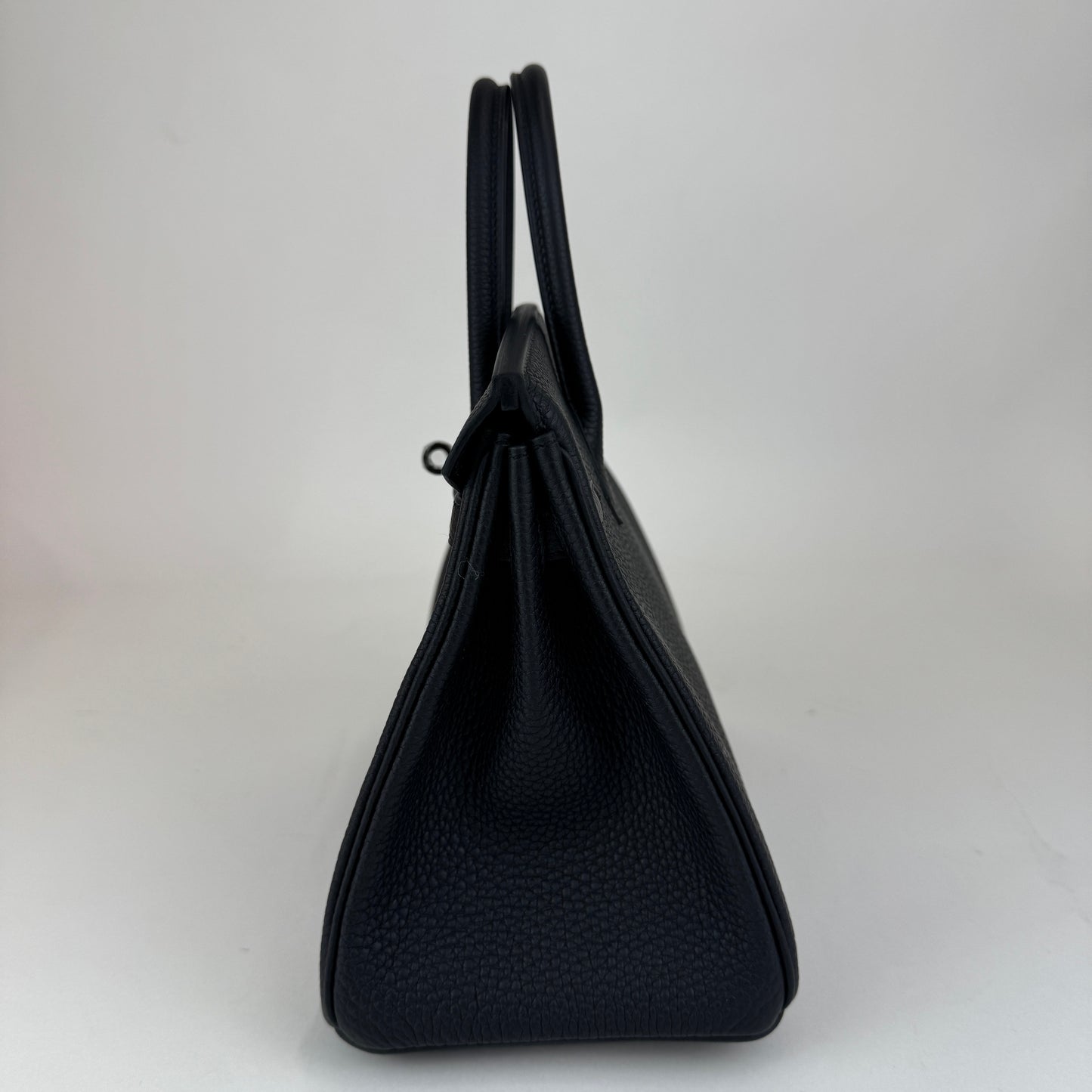 Birkin25 バーキン25 Stamp-K K刻印 Togo トゴ Black ブラック PHW シルバー金具