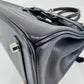 Birkin25 rock バーキン25ロック Black ブラック Veau Volupto ヴォーヴォリュプト PHW シルバー金具 Stamp-B B刻印