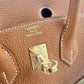 Birkin25 Verso バーキン25 ヴェルソ　Gold Graphite ゴールド グラファイト PMBHW シャンパンゴールド金具 Togo トゴ Stamp-W W刻