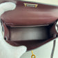 Hermès エルメス Mini kelly ミニケリー Stamp-W W刻印  Epsom エプソン Rouge sellier ルージュセリエ EHW エレクトラム金具