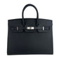 Hermès エルメス Birkin25 sellier バーキン25セリエ Stamp-W W刻印  Epsom エプソン Black ブラック PHW シルバー金具
