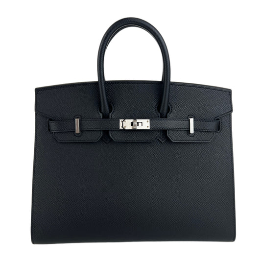 Hermès エルメス Birkin25 sellier バーキン25セリエ Stamp-W W刻印  Epsom エプソン Black ブラック PHW シルバー金具