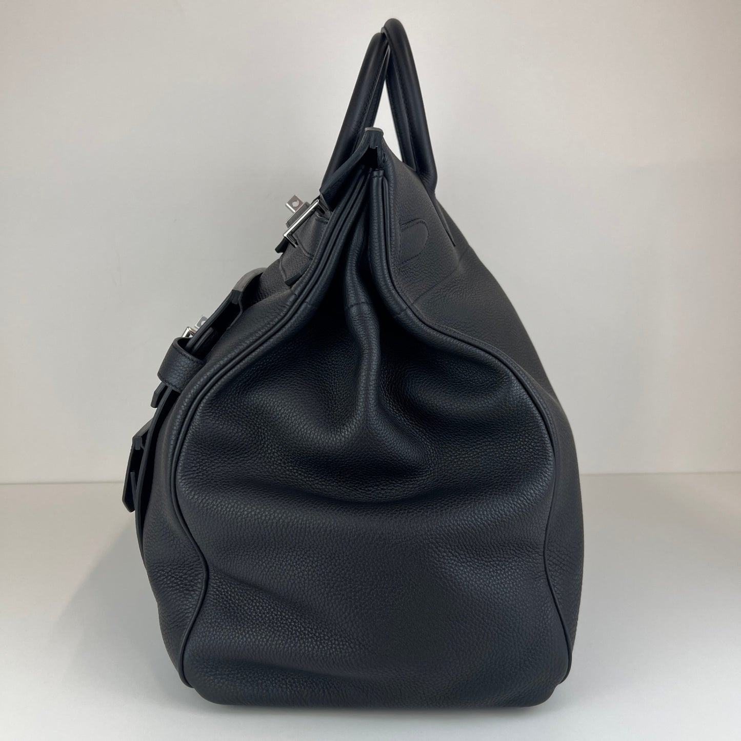 Haut a courries50 multi pocket オータクロア50 マルチポケット Black ブラック Togo トゴ PHW シルバー金具 Stamp-W W刻印
