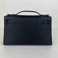 Pochette kelly ポシェットケリー Black ブラック Swift スイフト PHW シルバー金具 Stamp-K K刻印