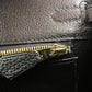 Birkin25 バーキン25 Black ブラック　 GHW ゴールド金具　Stamp-K K刻
