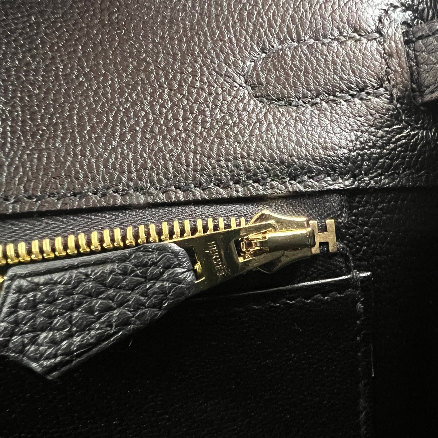 Birkin25 バーキン25 Black ブラック　 GHW ゴールド金具　Stamp-K K刻