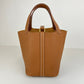 Hermès エルメス Picotin lock PM ピコタンロックPM Stamp-W W刻印 Gold ゴールド GHW ゴールド金具 Clemence クレマンス
