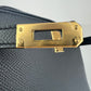Mini kelly ミニケリー Black ブラック GHW ゴールド金具 Stamp-W W刻