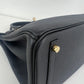Birkin25 バーキン30 Black ブラック Togo トゴ PMBHW シャンパンゴールド金具 Stamp-K K刻印