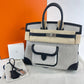 Birkin25 cargo バーキン25カーゴ Black ブラック  PHW シルバー金具 Toile goelan/Swift Stamp-K K刻印