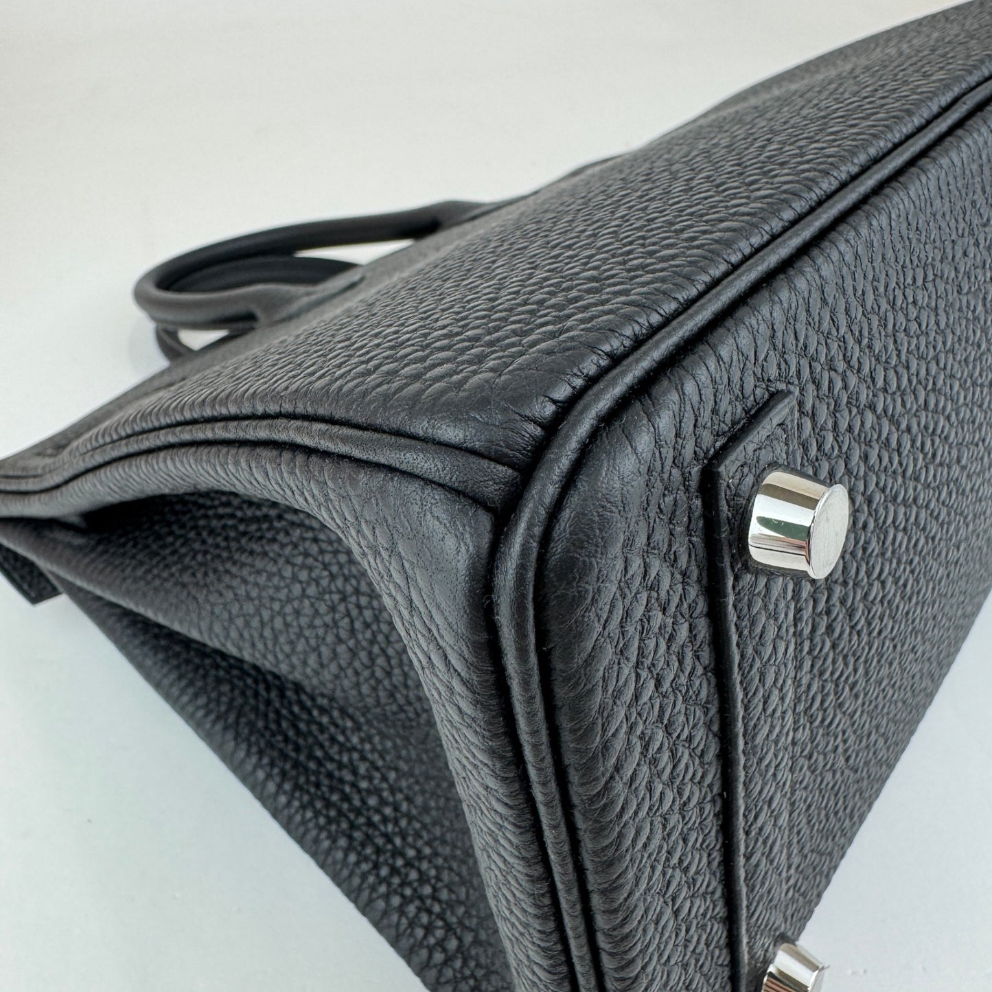 Birkin25 バーキン25 Stamp-K K刻印 Togo トゴ Black ブラック PHW シルバー金具