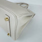 Birkin25 バーキン25 Stamp-W W刻印 Togo トゴ Craie クレ GHW ゴールド金具
