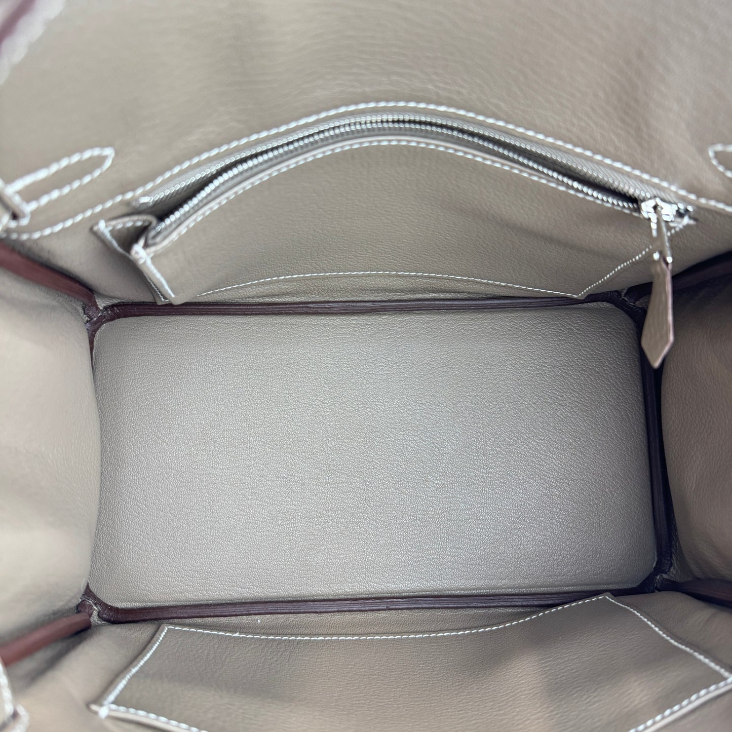 Birkin25 バーキン25 Etoupe エトープ Togo トゴ PHW シルバー金具 Stamp-K K刻