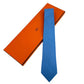 シルクタイ Faconnee ニューHタイ Faconnee New H tie BLUE LAC ブルーラック シルク