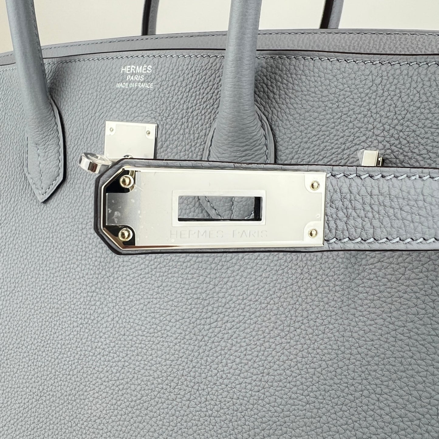 Birkin35　バーキン35　Gris pantian グリパンタン　Togo トゴ　PHW 　SV金具　Stamp-K　K刻