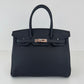 Birkin30 バーキン30 Stamp-K K刻印 Togo トゴ Black ブラック PHW シルバー金具