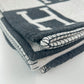 Hermès エルメス Jeté de canapé Avalon プレード アヴァロン メリノウール 90% カシミヤ 10% Ecru/gris fonce エクリュ/グリフォンセ