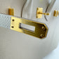 Birkin25 sellier バーキン25 セリエ Craie クレ GHW ゴールド金具 B刻 Epsom エプソン