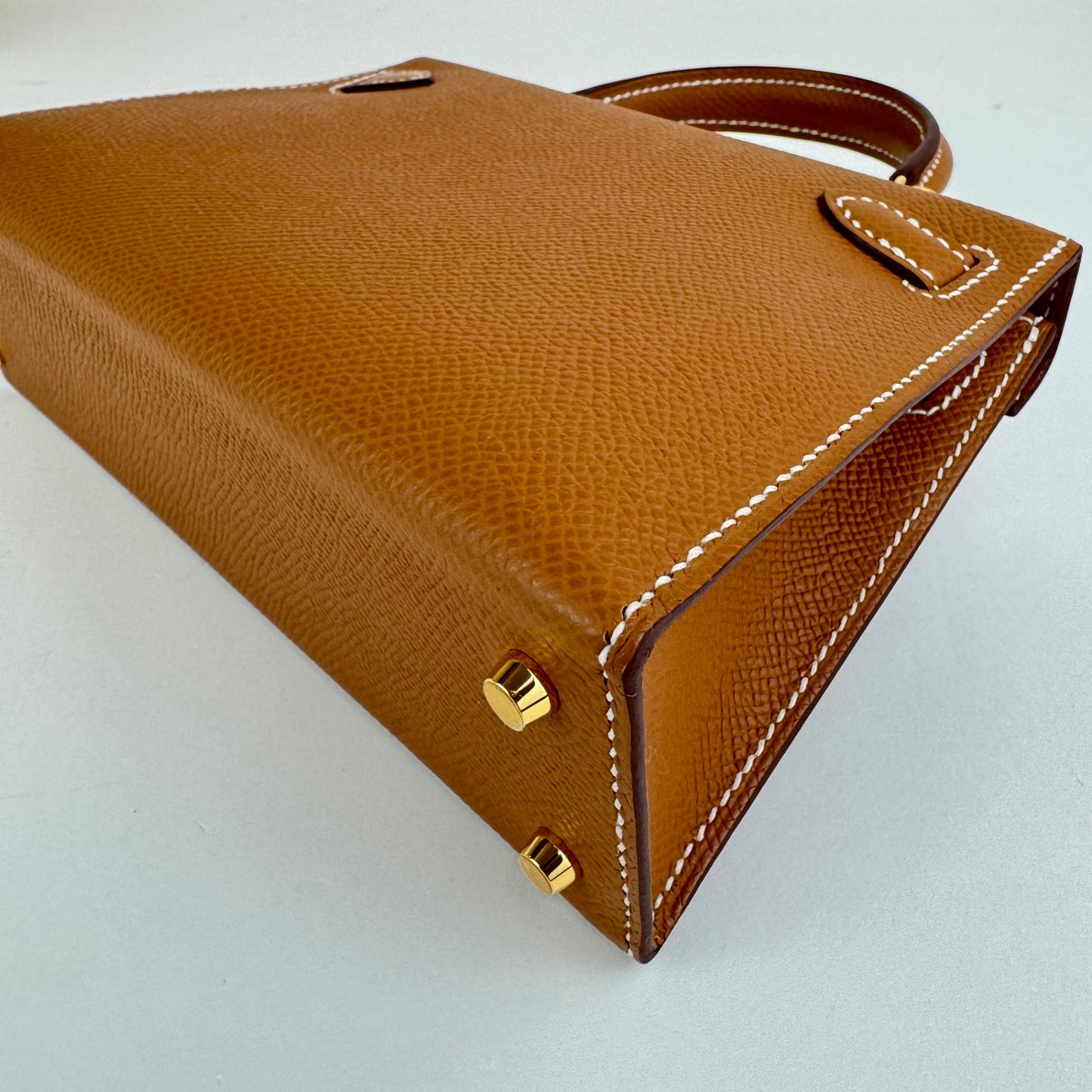 Mini kelly ミニケリー Stamp-K K刻印 Epsom エプソン Gold ゴールド GHW ゴールド金具